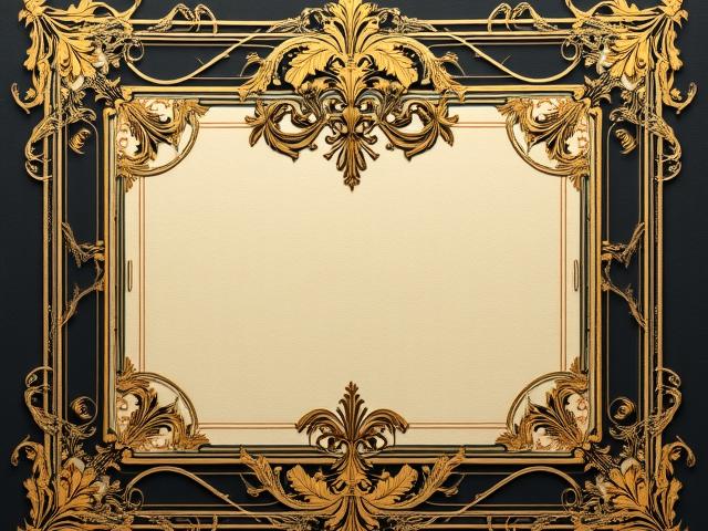 Ornate opera score cover